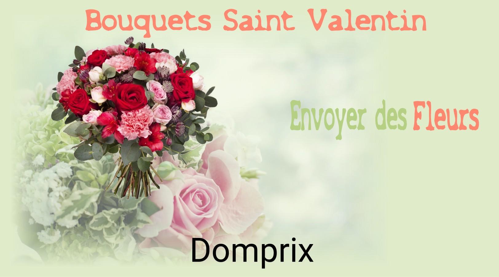 Roses de Saint-Valentin livrées à Domprix